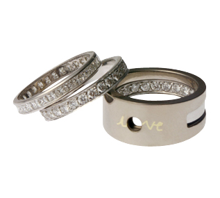 Moonlight Serenade | Women's Wedding Ring - Click Image to Close